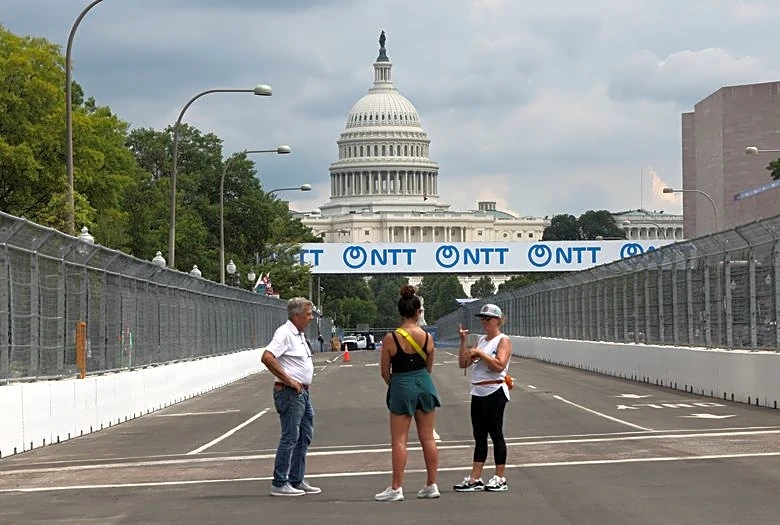IndyCar race comes to Washington, tracing a city reshaped by Trump