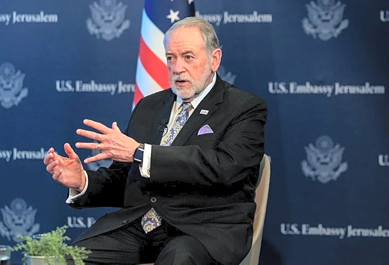 US envoy Huckabee tells Israeli settlers not to take Palestinian Americans' land