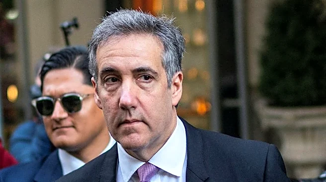 Trump, former fixer Michael Cohen have warm interview at political low point for president