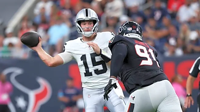 NFL preseason roundup: Raiders overcome Fernando Mendoza's pick-6