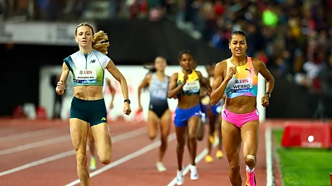 Athletics-Werro wins in Lausanne as Tebogo, Wanyonyi lay down markers for Budapest