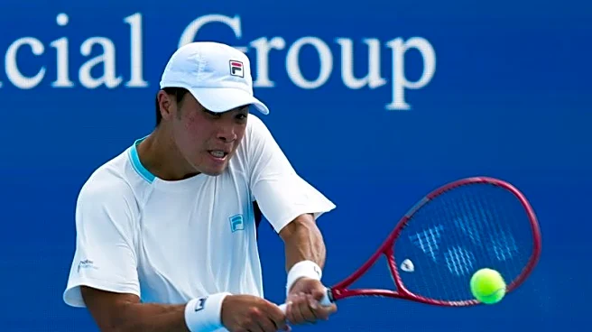 Tennis-Nakashima rallies past Fritz to reach back-to-back Masters semis