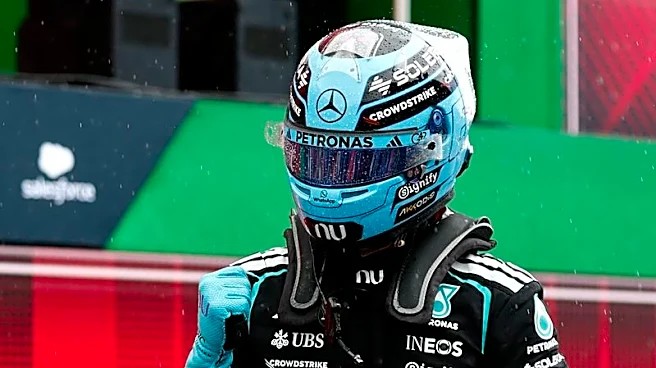 Motor racing-Russell celebrates morale-boosting Dutch GP sprint win