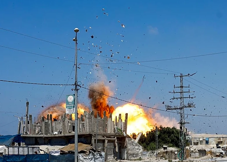 Israeli airstrikes in Gaza kill two people, including a 4-year-old boy, medics say