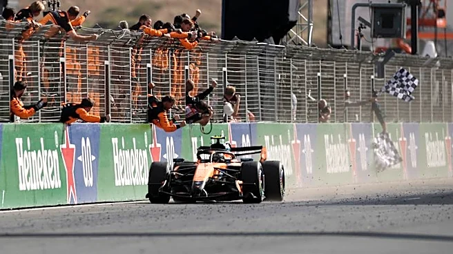 Motor racing-Norris wins Dutch GP as Antonelli stretches his F1 lead