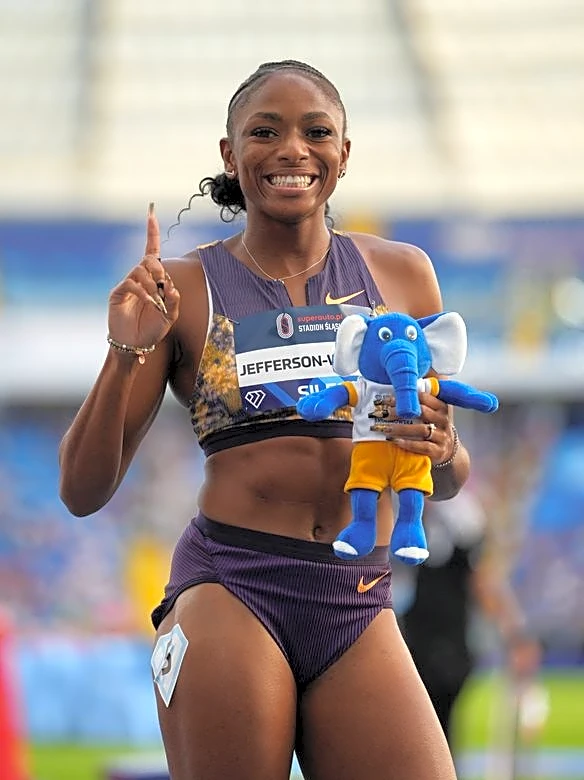 Athletics-Jefferson-Wooden beats Alfred in Silesia, Seville takes men's sprint