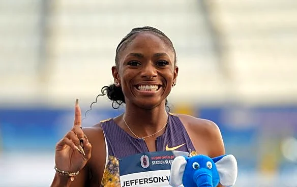 Athletics-Jefferson-Wooden beats Alfred in Silesia, Seville takes men's sprint
