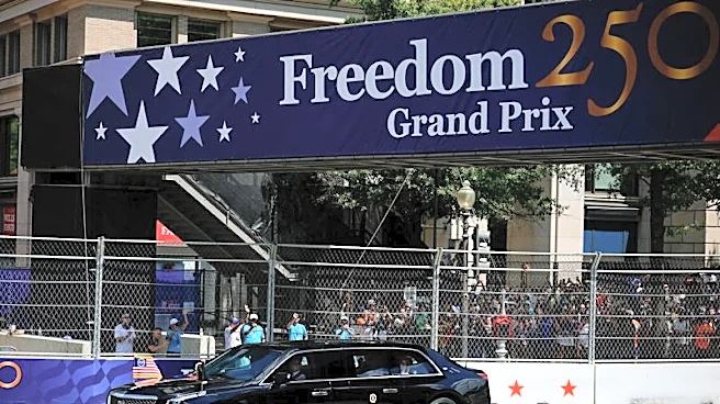 Trump caps summer of US 250th birthday at IndyCar race through Washington