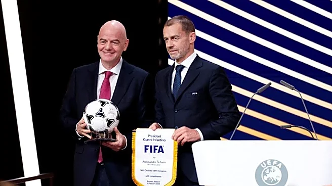Soccer-UEFA's Ceferin says Infantino could face election challenger, rules out FIFA bid