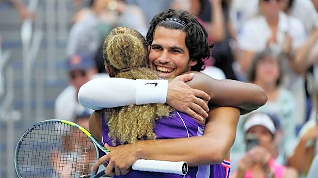 Tennis-Williams, Alcaraz exit US Open mixed doubles, married Monfils, Svitolina advance