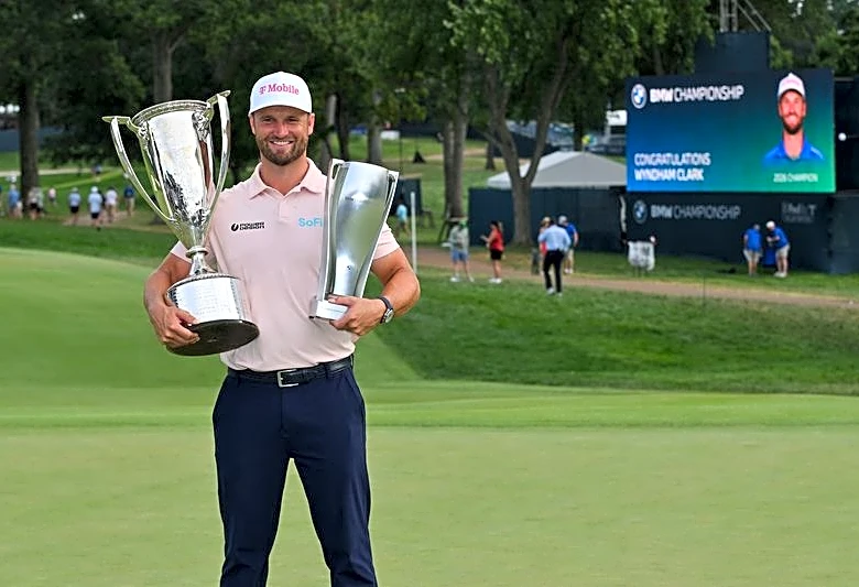 Root for him or not, Wyndham Clark ups his game for Tour Championship
