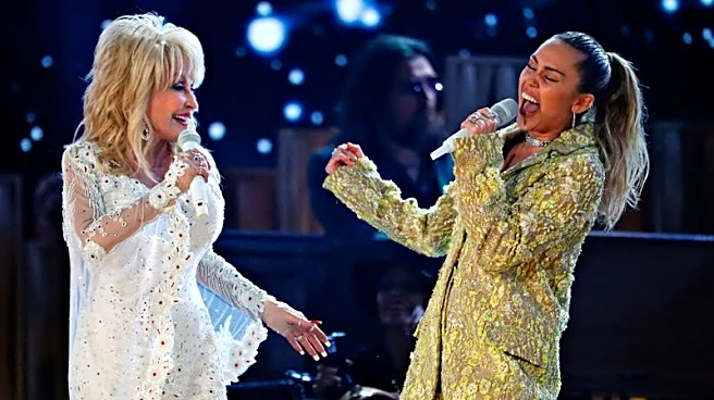 Miley Cyrus pays tribute to godmother Dolly Parton after singer's death at 80