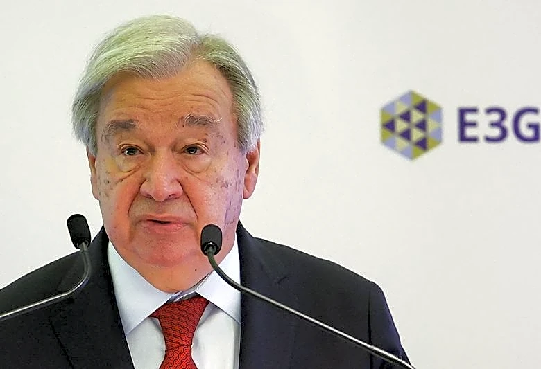 Guterres says he expects UN budget contribution from US very soon