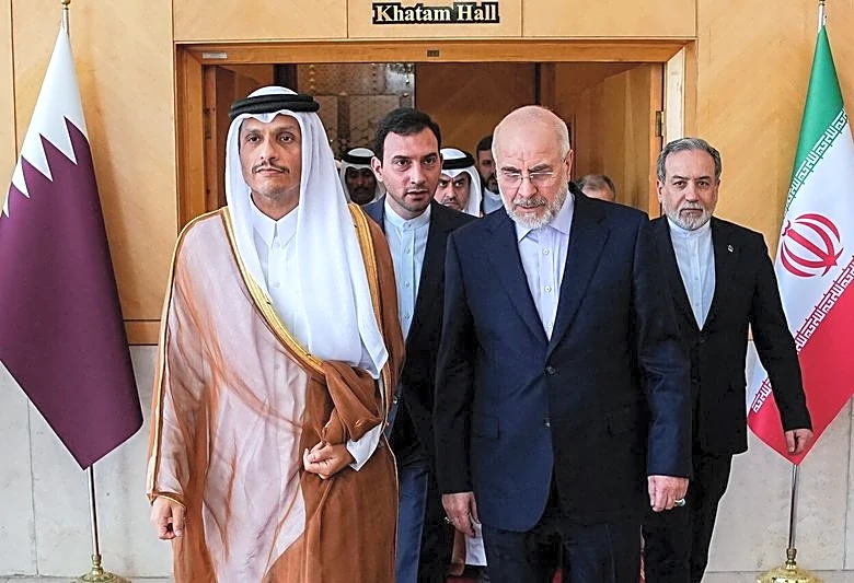 Qatar steps in to mediate as Trump says US not talking to Iran