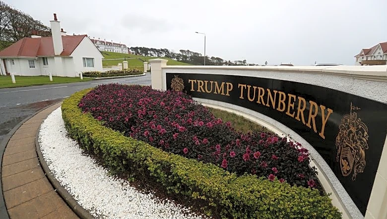 Prosecutors say seven charged with damaging Trump Scottish golf course had 'terrorism connection'