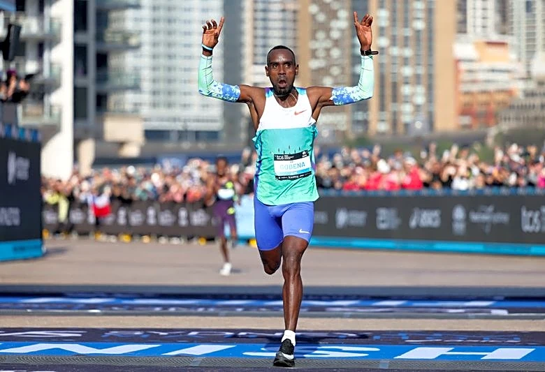 Athletics-Ethiopian Gobena and Kenya's Jepchirchir take Sydney marathon honours