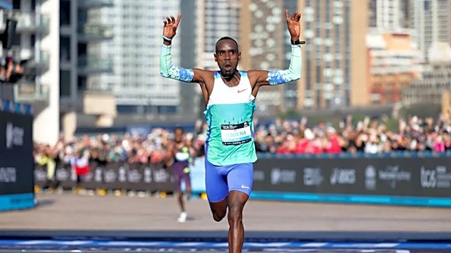 Athletics-Ethiopian Gobena and Kenya's Jepchirchir take Sydney marathon honours