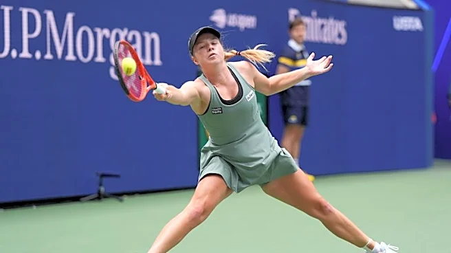 Tennis-Pegula cruises, Krejcikova crashes out as US Open begins