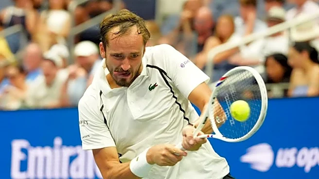 Tennis-Former champion Medvedev, top American Pegula advance as US Open begins