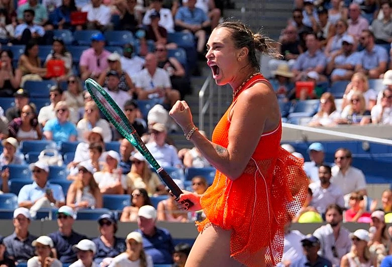 Tennis-Sabalenka's gets US Open 'three-peat' campaign off to strong start