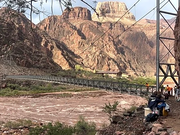Two dead in Grand Canyon after flash flood, park service says