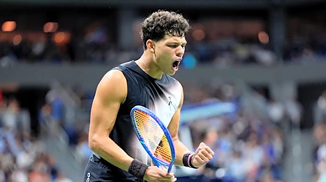 Tennis-Shelton advances at US Open after shaky start against Griekspoor