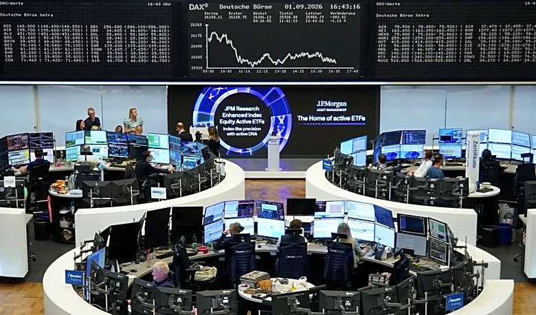 Bond rout, Mideast worries drag European shares to one-month low