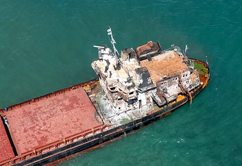 Ships adopt makeshift anti-drone defences as Black Sea attacks intensify