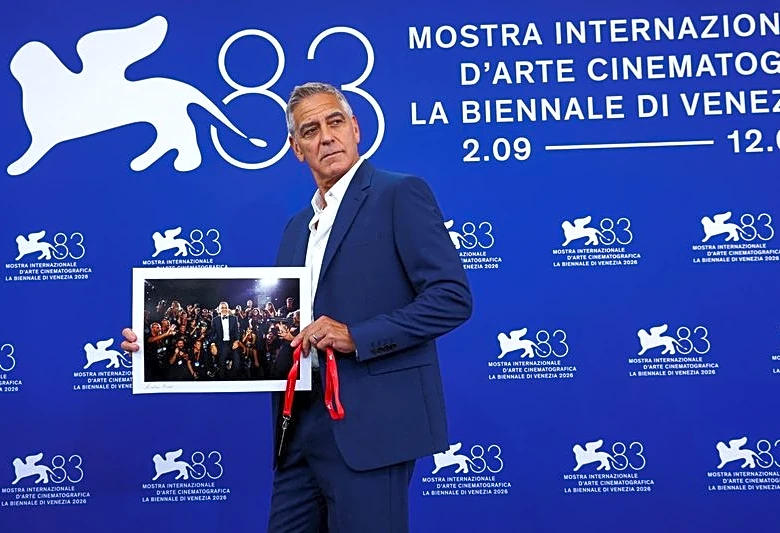 Clooney tells Venice festival that AI threatens film and journalism