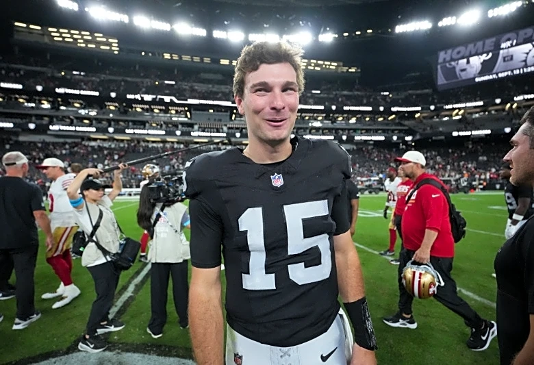 Raiders GM on Fernando Mendoza: 'His time is coming, but he's got to earn it'