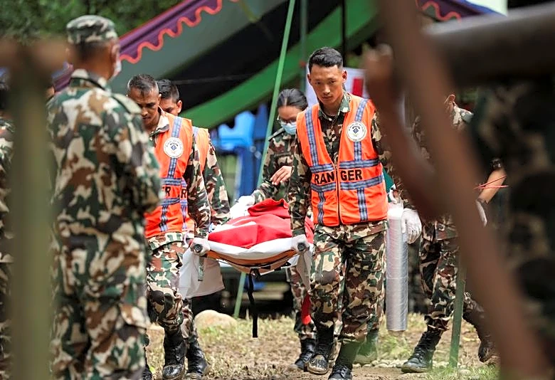 Nine days after disaster, two pulled alive from Nepal hydropower tunnel