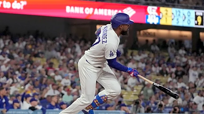 Teoscar Hernandez's walk-off 2-run double lifts Dodgers past Cardinals