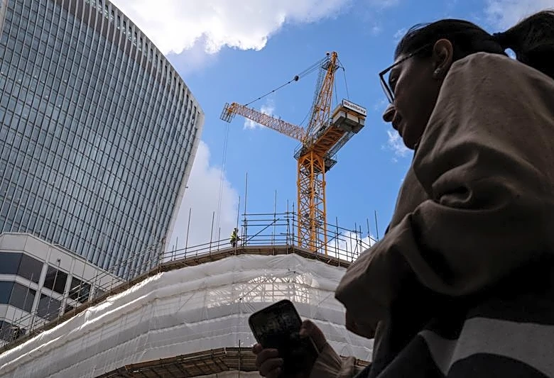 UK construction slides again, pulled down by weak housebuilding, PMI shows