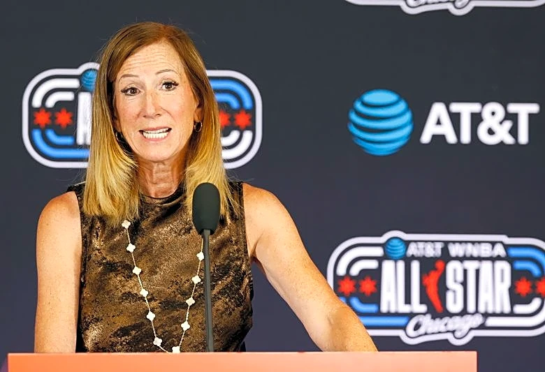 Basketball-WNBA Commissioner Engelbert to retire at end of 2026