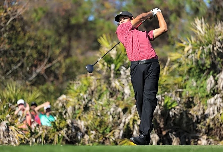 Charlie Woods shoots 71, sits 4 back at Junior Players