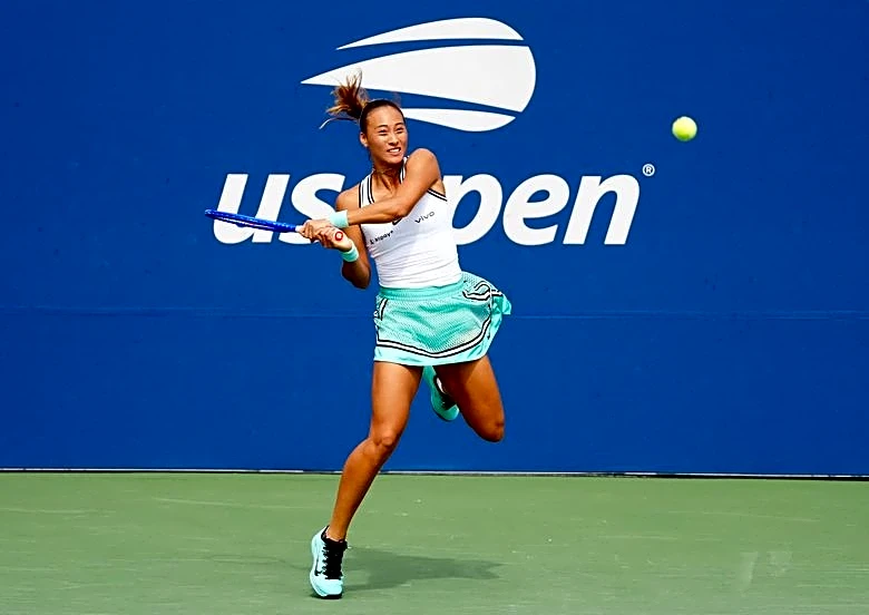Tennis-Zheng locks up escape artist Keys in US Open third-round thriller