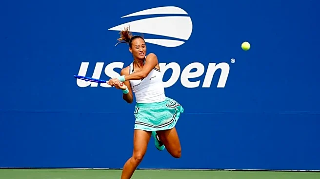Tennis-Zheng locks up escape artist Keys in US Open third-round thriller