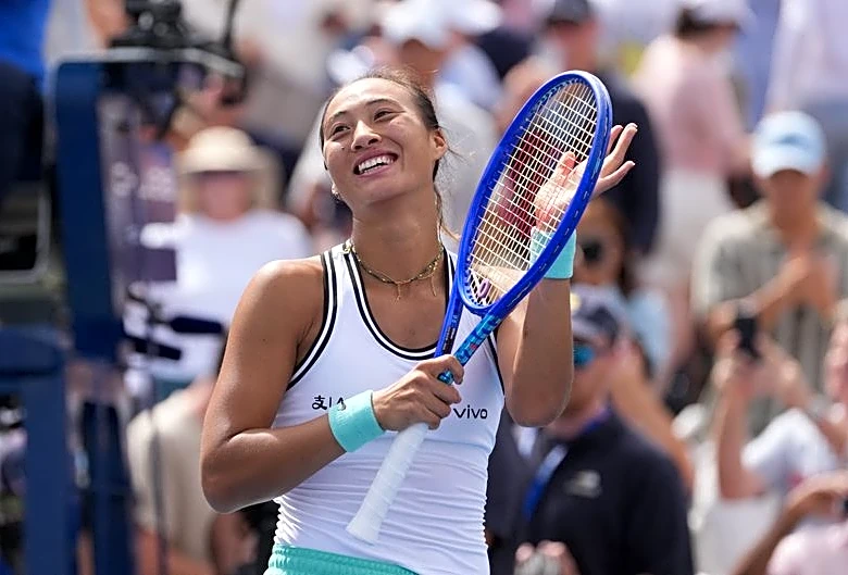Tennis-China's Zheng rediscovers competitive spark at US Open