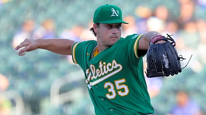 Athletics place RHP J.T. Ginn (elbow) on 15-day injured list