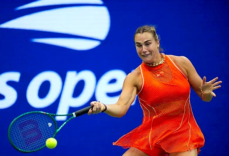 Tennis-Sabalenka fights past Townsend into US Open quarters