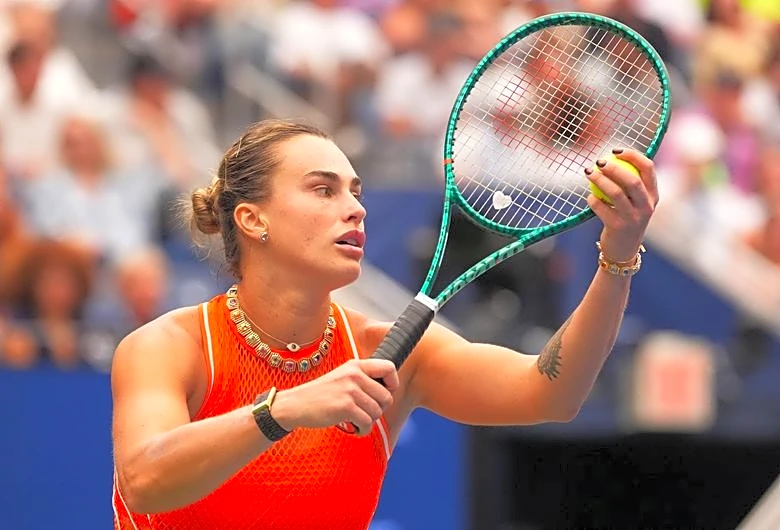 Tennis-Sabalenka, Noskova book US Open showdown with confident fourth-round wins
