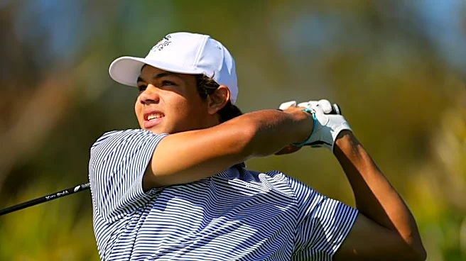 Charlie Woods ties for eighth at Junior Players