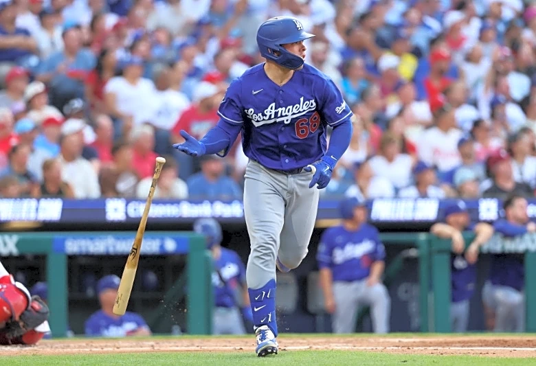 Dodgers C Dalton Rushing returns to IL with elbow issue