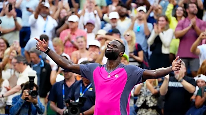 Tennis-Tiafoe basks in 'out-of-body' atmosphere from US Open fans
