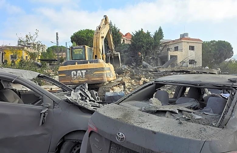 Israeli strikes on southern Lebanese town kill 12 as fears of escalation mount