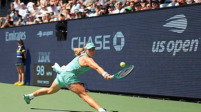 Tennis-Andreeva extends deepest US Open run into quarters