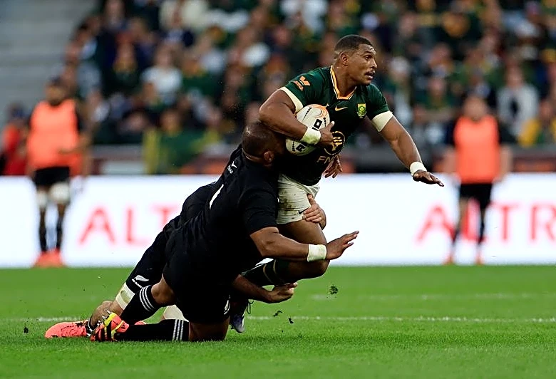 Rugby-Springboks make two changes to starting XV for final New Zealand test
