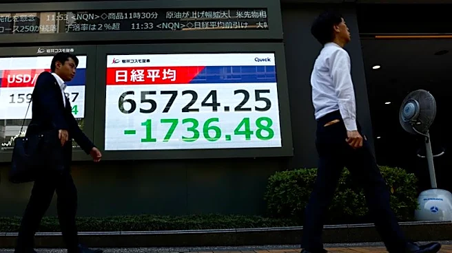 Asia stocks waver as yen surges, Iran warns of retaliation