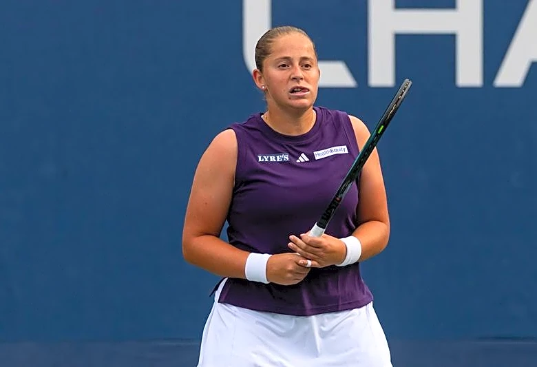 Tennis-Ostapenko vents fury on opposing coach after heated US Open doubles clash