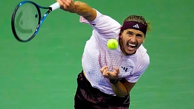 Tennis-Zverev beats Darderi and the clock to reach US Open quarters